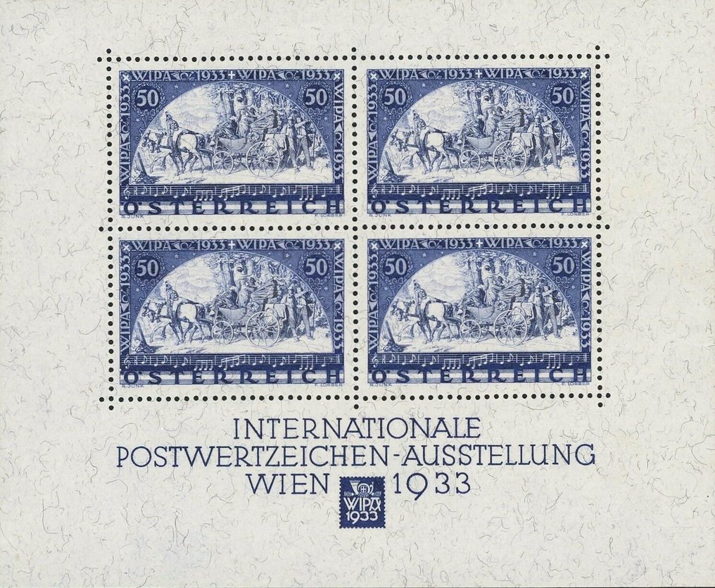 Αυστρία 1933/1933 - Wipa Block - Michel - Block 1 #1.0