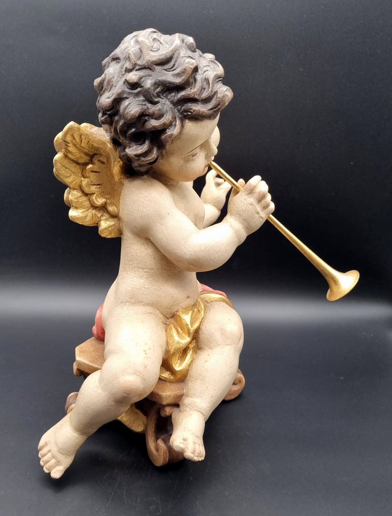 Αγαλματίδιο - Südtirol Engel Putte ca. 36 cm - Ξύλο #1.0