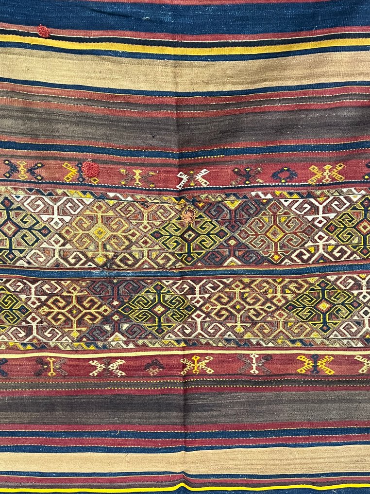 Αρχαίο Kazak Kelim - Χαλί - 185 cm - 125 cm #1.0