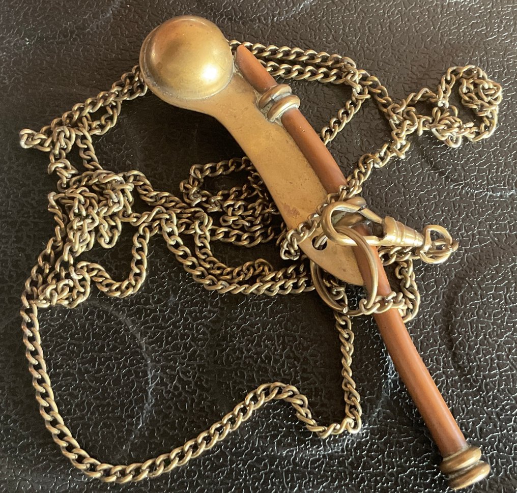 Ναυτικά αντικείμενα - Ορείχαλκος- Oud bootmansfluitje #3.2