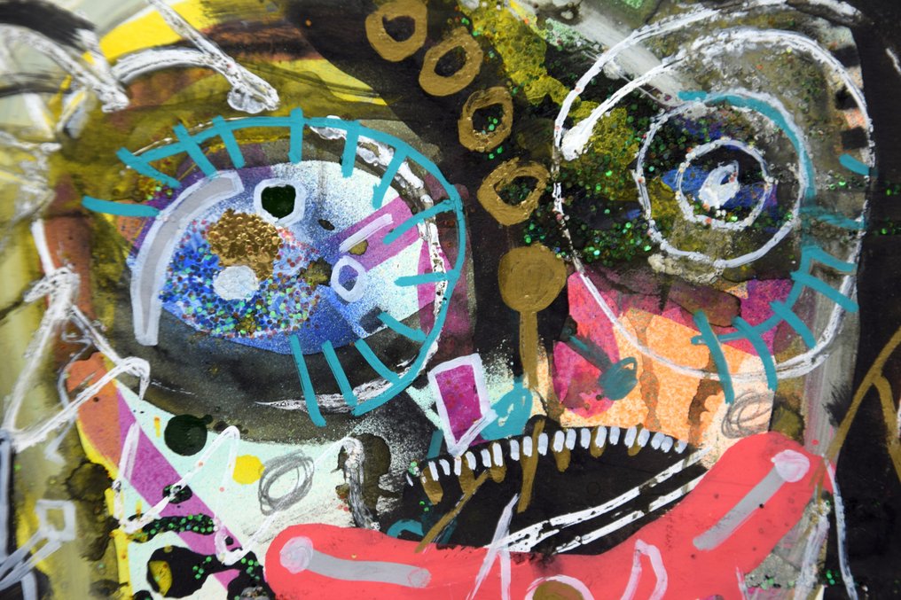 Paul Kostabi (1962) - My Emerald Awakening #3.2