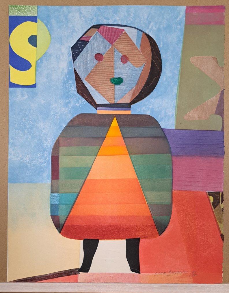 Max Papart (1911-1994) - L'enfant et le triangle Bariole #1.0