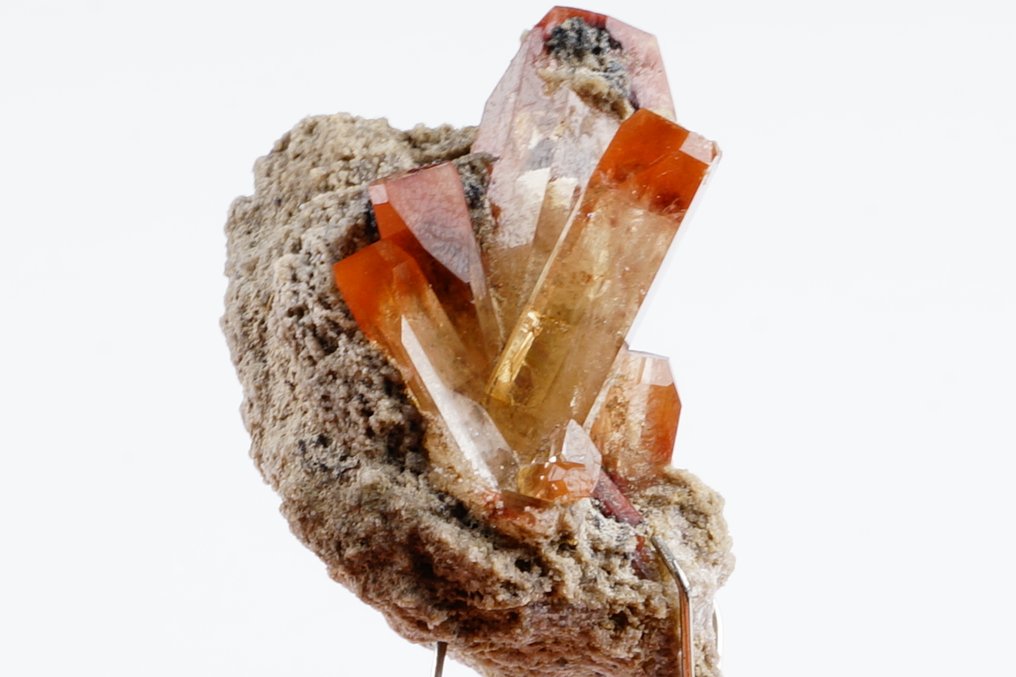 金红火焰黄玉晶体 美丽的墨西哥标本 - 高度: 2.8 cm - 闊度: 2 cm- 8 g #2.1