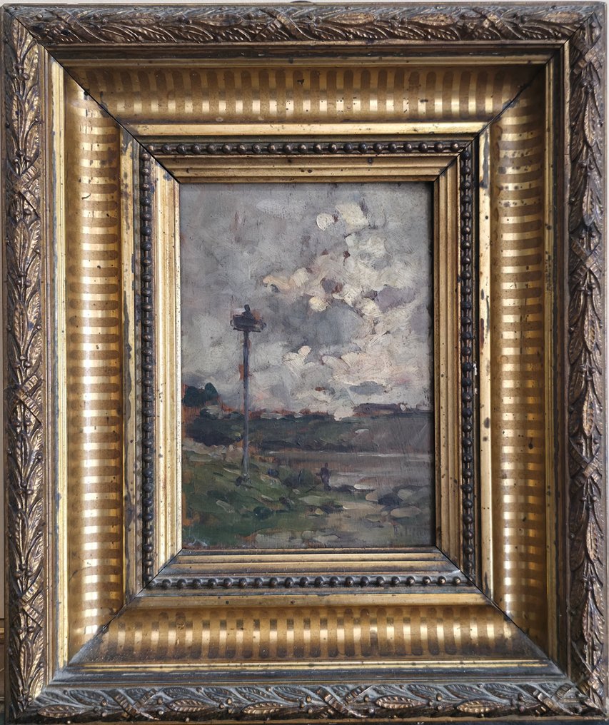 Carlo Follini (1848-1938) - Paesaggio #1.0