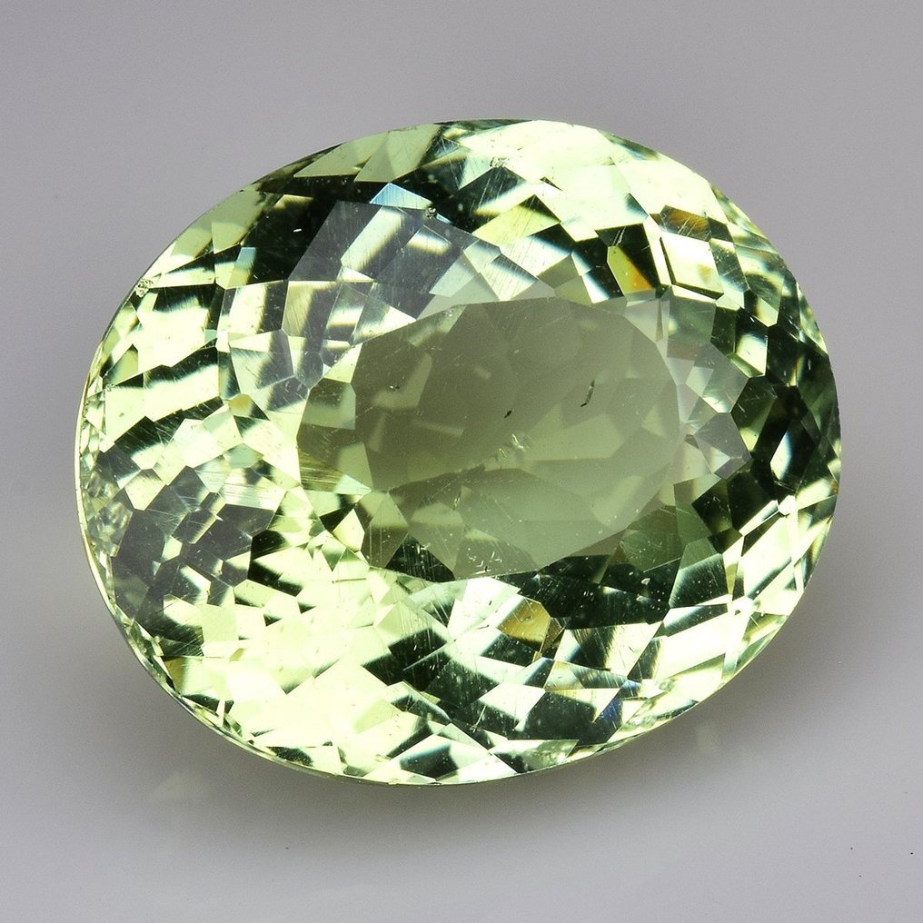 没有保留价 - 1 pcs  黄色, 绿色 磷灰石  - 10.49 ct - 安特卫普宝石检测实验室（ALGT） #3.2