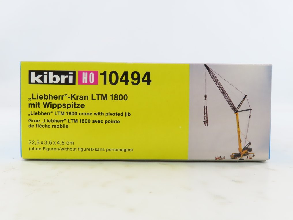 Kibri H0 - 10494 - Kituri de construit machete tren (1) - Cutie de construcție Liebherr LTM1800 cu Jip #3.2