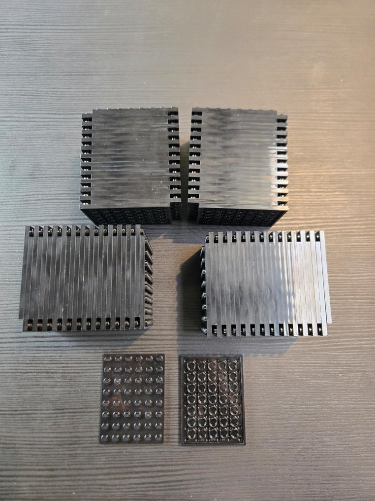 Lego - Jouet New Plate 6 x 8 Black 100pcs #2.1