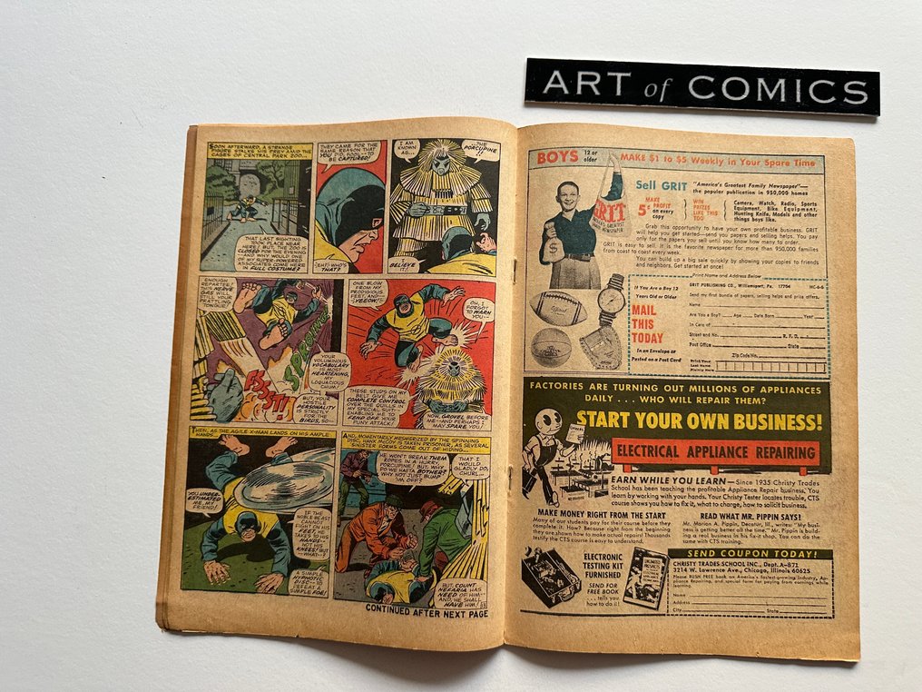 X-Men #22 - Count Nefaria, Eel, Unicorn, Plantman, Scarecrow Appearance - 1 Comic - EO - 1966 #4.3