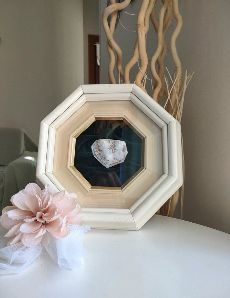 Karneol - Drewno - Kamea #1.0