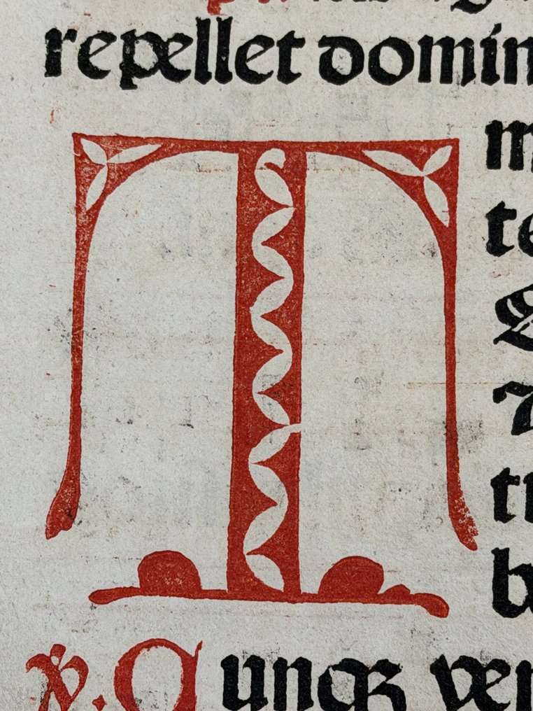 Lucantonio Giunta - Antiphonal Leaf from the 1500s - Gregorian Chants - 1500 #4.3