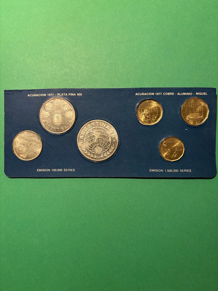 Argentiina. Mint set 1978  (Ei pohjahintaa) #1.0
