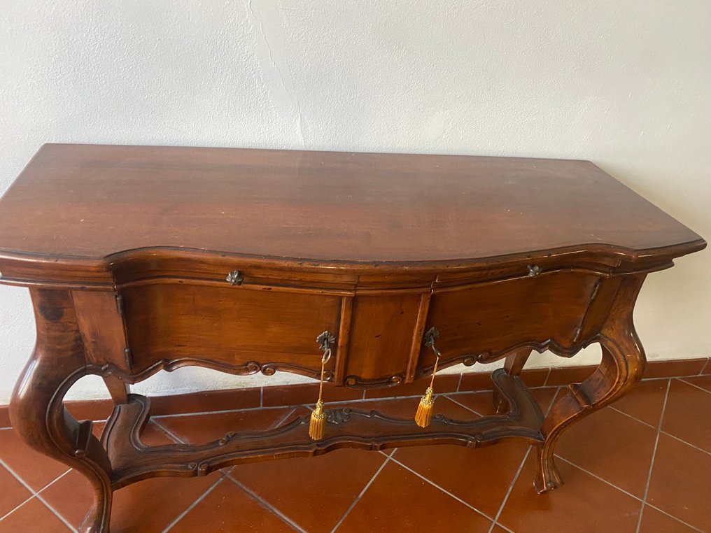 Tavolo consolle - Noce - consolle  #4.3