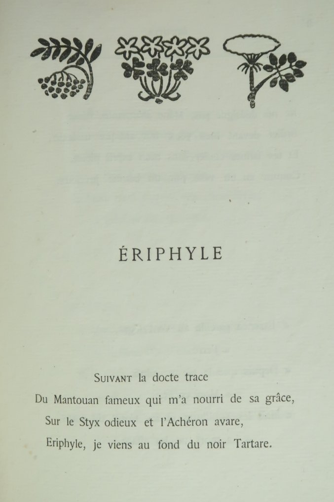 Jean Moréas - Eriphyle, suivi de quatre sylves [num. sur simil-hollande] - 1894 #4.3