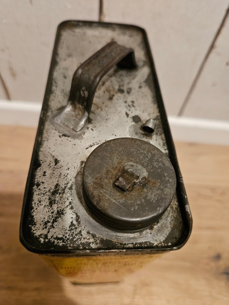 Σπάνιο δοχείο πετρελαίου Shell από το 1930, ΑΠΙΘΑΝΟ!!!!!!! - Originale, rare Oeldose SHELL um 1930!!!!!! RARITAET!!!!!!! - Πινακίδα - Μέταλλο #1.0