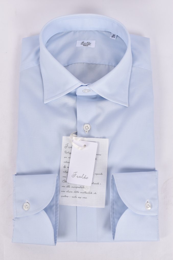 FRALBO NAPOLI - 42 - Katoen - No reserve price - 衬衫 - 带标签的新品 #1.0