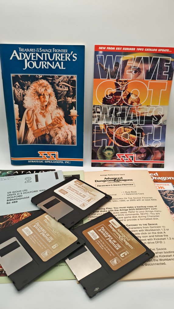 Amiga, Commodore - Advance Dungeons & Dragons Treasures of the Savage frontier - Βιντεοπαιχνίδια - Στην αρχική του συσκευασία #1.0