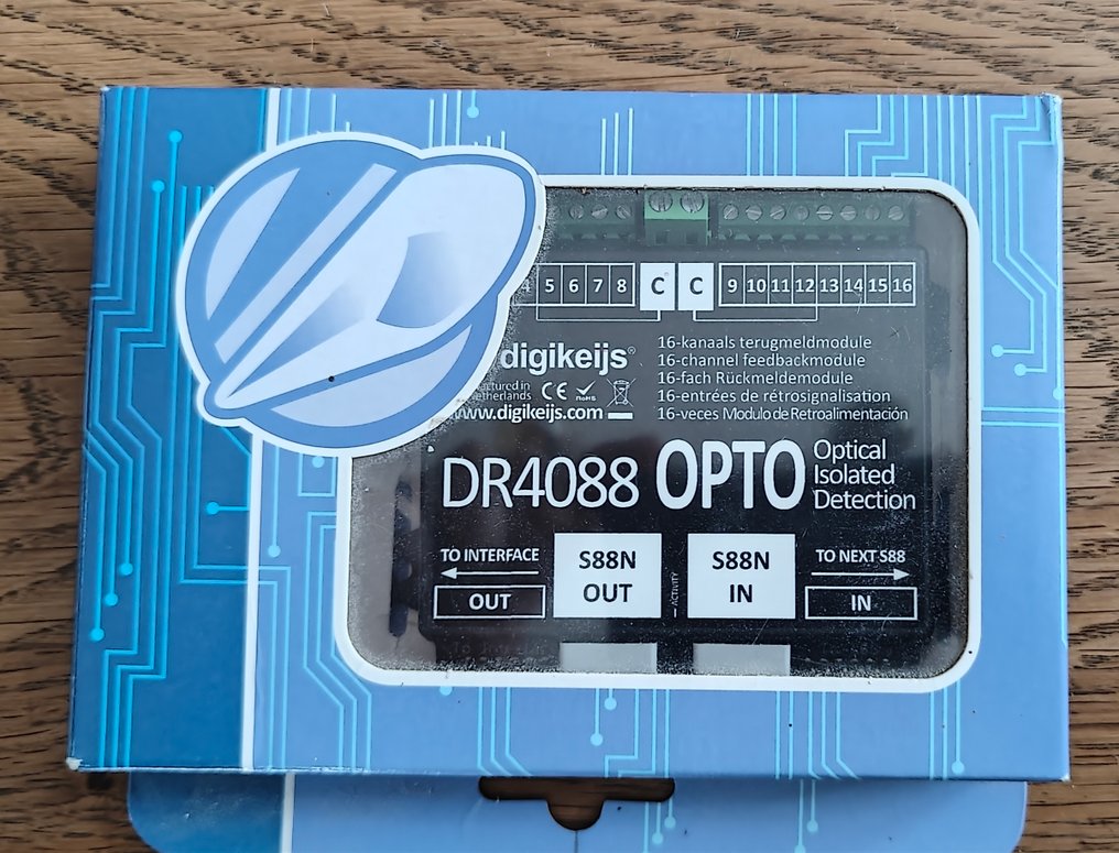 digikeijs H0 - DR4088 - Digital control unit (1) #1.0