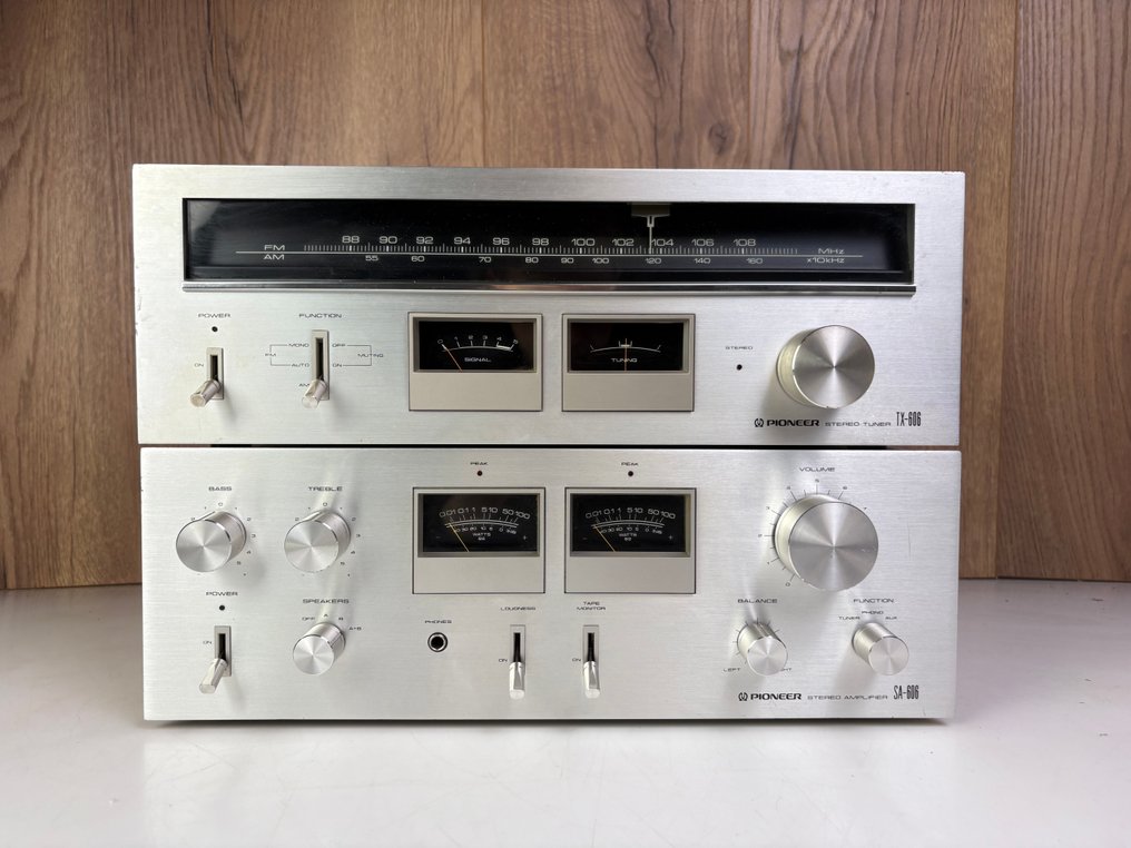 Pioneer - Ενισχυτής SA-506 - Ραδιοφωνικό δέκτη TX-606 Στερεοφωνικό σετ - Πολλαπλά μοντέλα #1.0