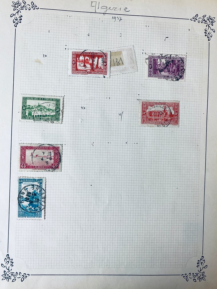 世界  - 收藏 / 研究者：多个国家的殖民地旧相册页 #4.3