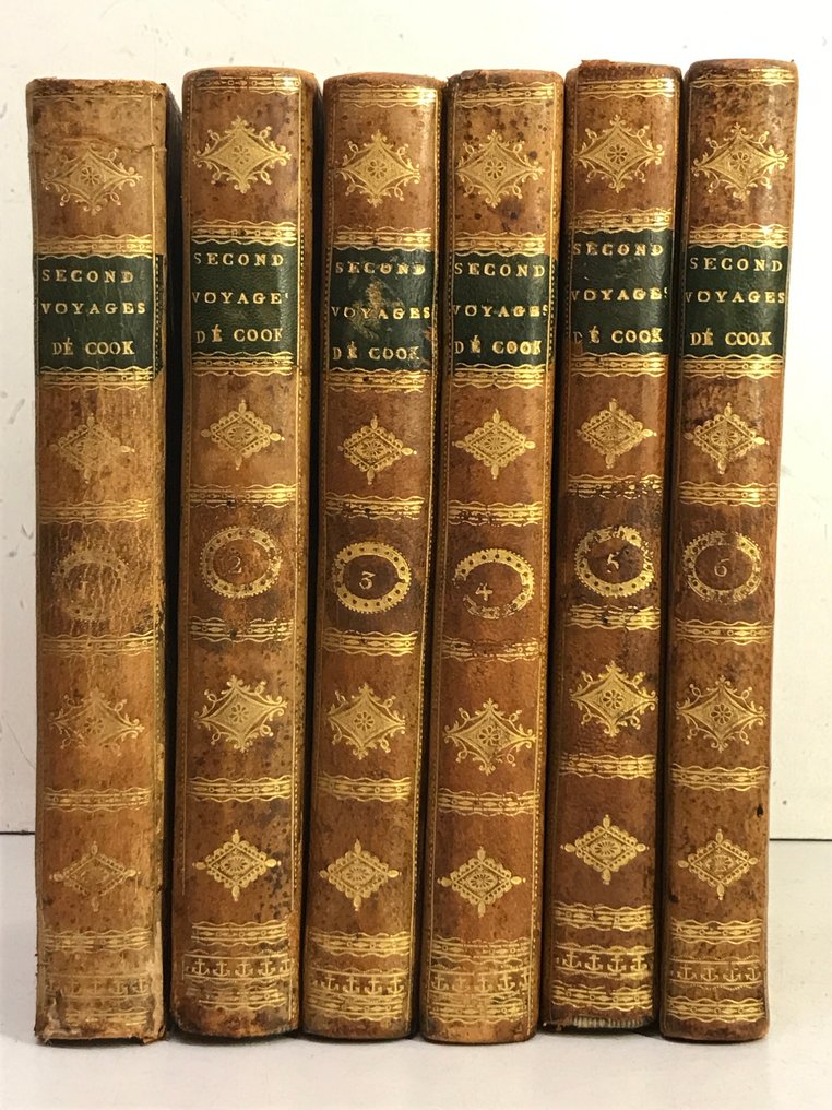 James Cook - Voyage dans l'Hémisphère Austral et autour du Monde. Fait dans les vaisseaux de roi l'Aventure... - 1796 #1.0