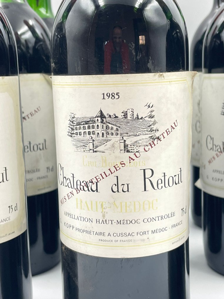 1985 Chateau du Retout - Haut-Médoc - 9 Φιάλη (0,75L) #1.0