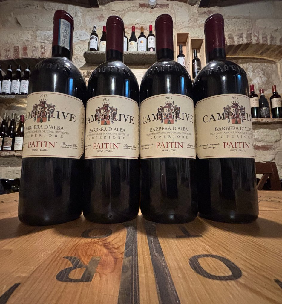 2017 Paitin di Pasquero-Elia Campolive Barbera d'Alba - Piemont Superiore - 4 Bottles (0.75L) #1.0