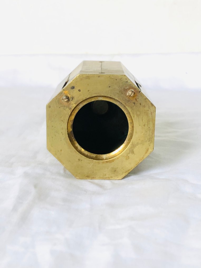 Θεοδόλιχος - Ancien laiton - 1880-1900 - équerre d’arpenteur #1.0