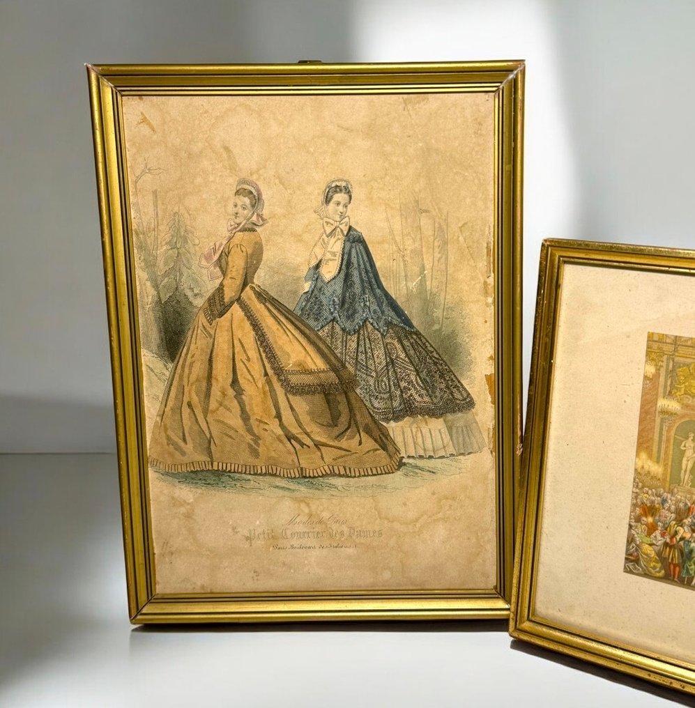 Veggdekorasjon (3) - Frankrike - Mode & Historiske Scener #1.0