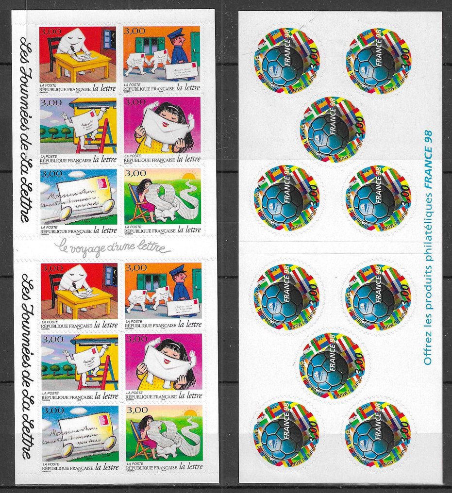 France 2006/2023 - Collection of 70 self-adhesive stamp booklets from 2006 to 2023. - YVERT & TELLIER #1.0