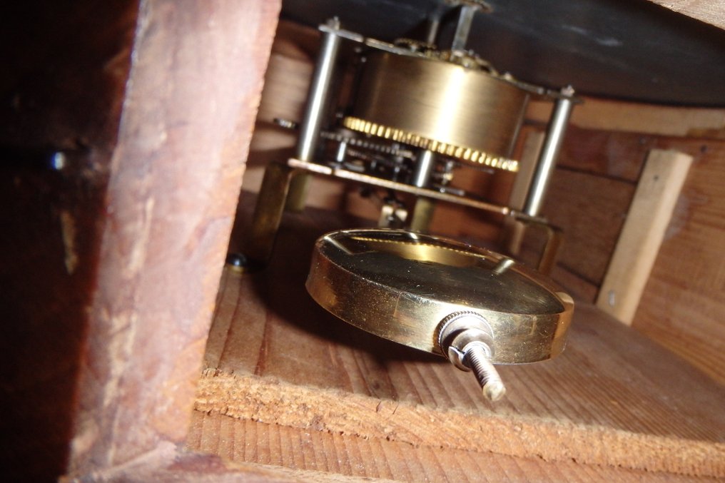 校鐘 - Pheilkreuz -  古董 Notenhout - 1900-1910 #4.3