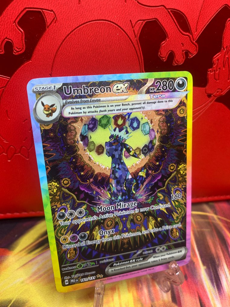Pokémon - 1 Card - Umbreon #161 Alternate art - Scarlet & Violet - Prismatic Evolutions #1.0