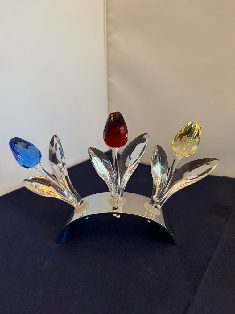 Swarovski - Statuetta - Swarovski tulpenset - Cristallo, Metallo, Vetro #2.1