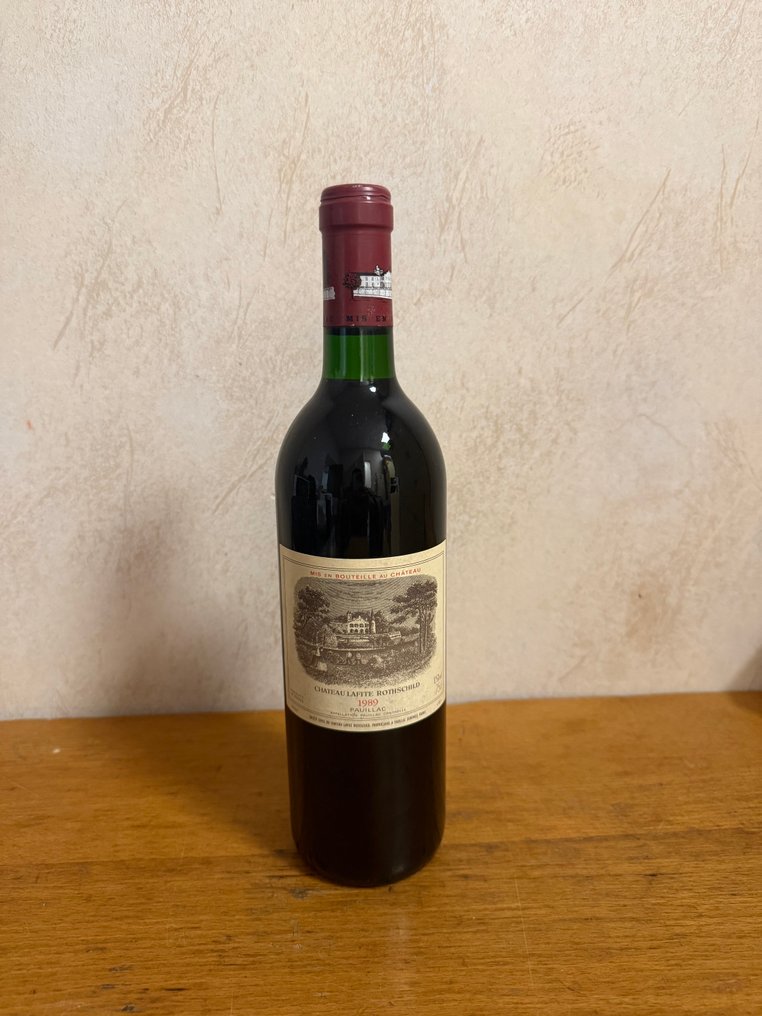 1989 Château Lafite Rothschild - Burdeos 1er Grand Cru Classé - 1 Botella (0,75 L) #1.0