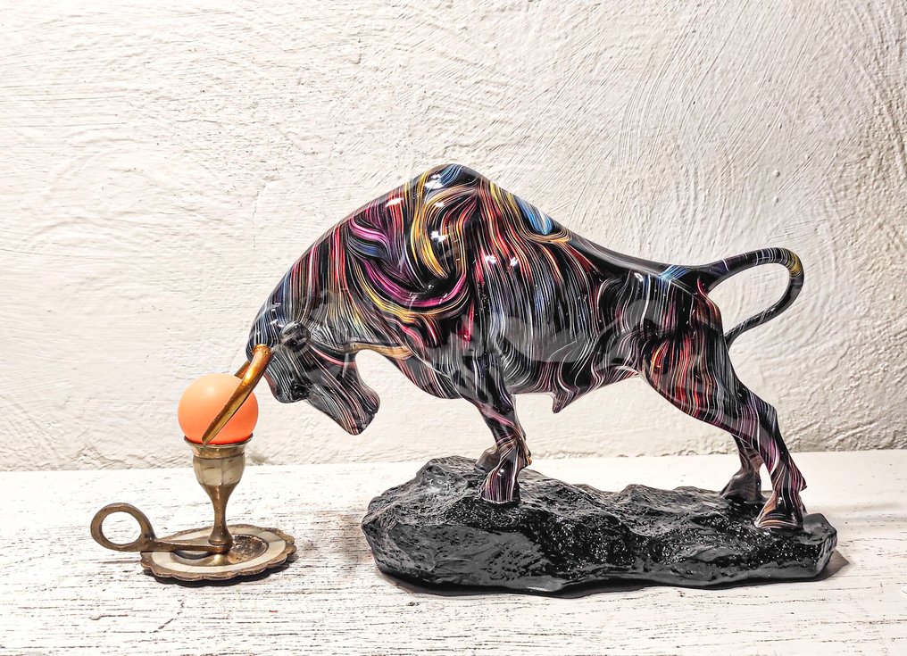 户外雕塑, Toro - 22 cm - 树脂 #3.2