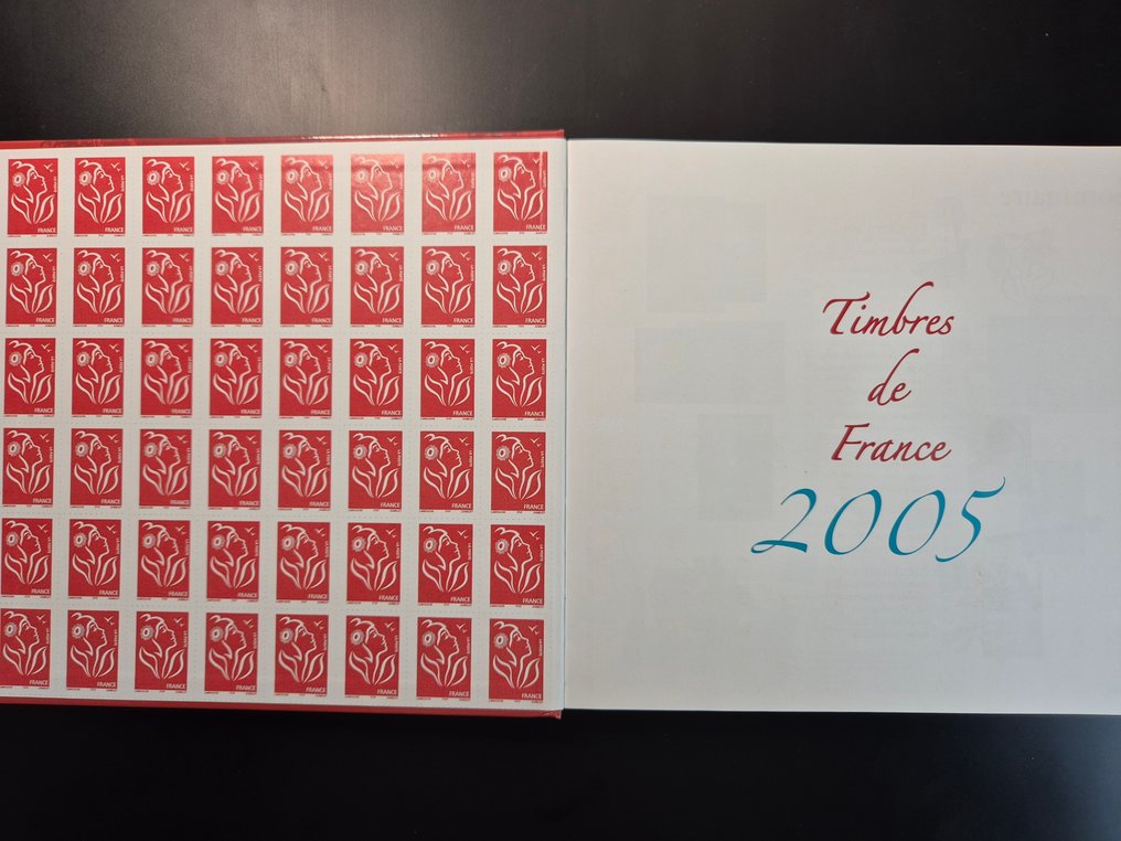 França 2005 - O Livro do selo em sua caixa com blocos e selos novos. Qualidade muito boa. - Yvert #2.1