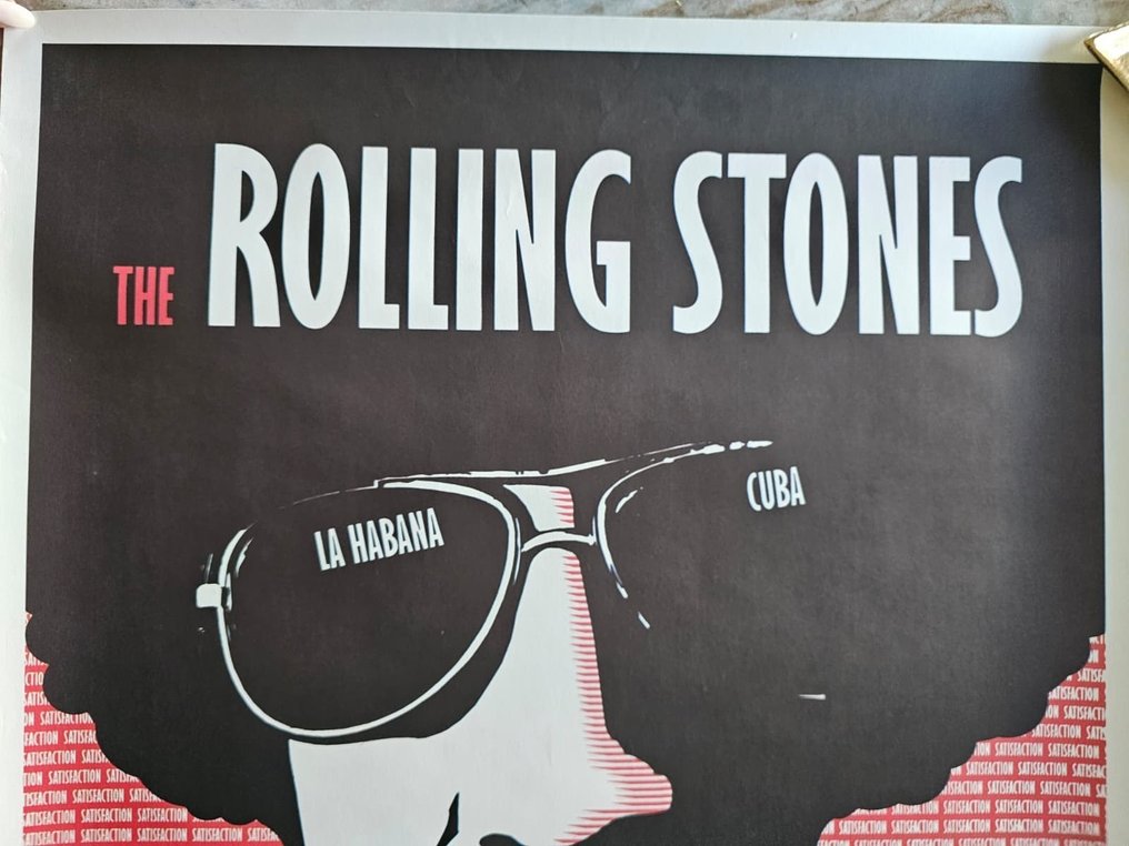 滾石樂團 - 宣传海报 - 哈瓦那体育城2016 - 2016 - 限量版 #4.3