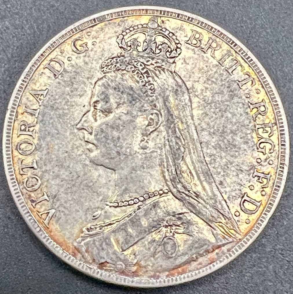 英国. 维多利亚. Crown 1889  (没有保留价) #1.0