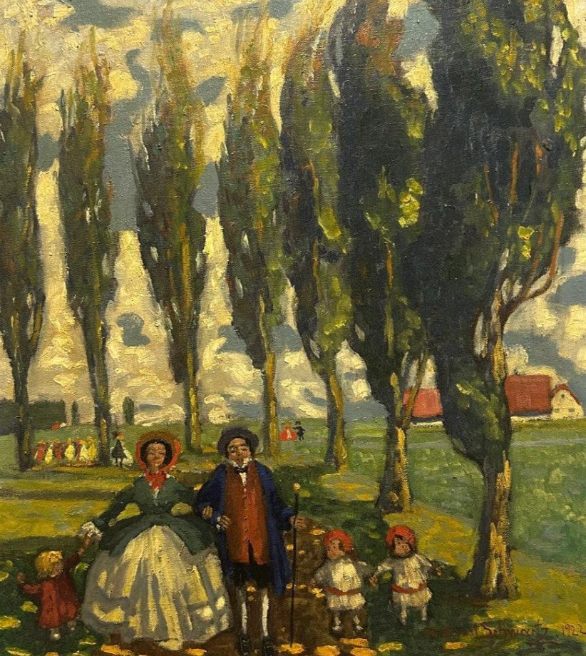 Ernst Schwartz (1883-1932) - Pfingstausflug #1.0