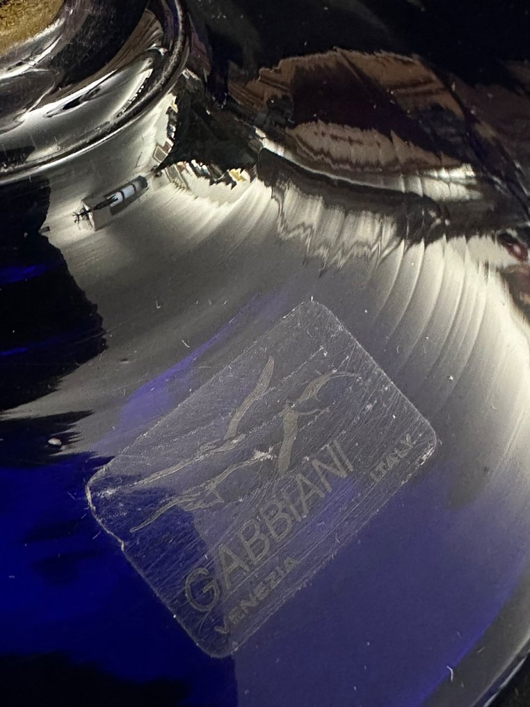 Gabbiani - Candleholder (2) - blown glass #1.0