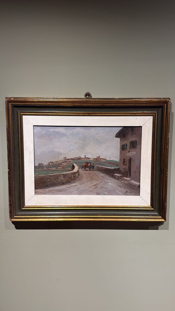 Rutilio Muti (1904-1995) - Paesaggio rurale toscano #2.1