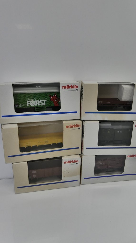 Märklin H0 - 4795/4471/4699/46062/4888/44172 - Model wagonu towarowego (6) - DR (DRB) #1.0