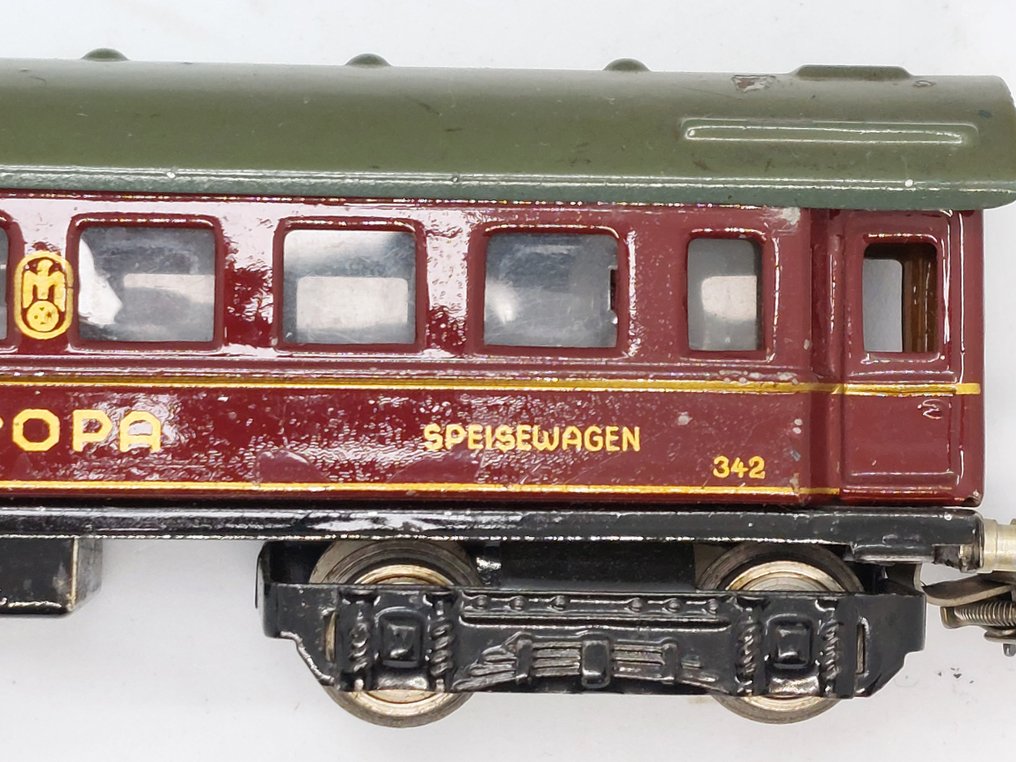 Märklin H0 - 342 - 模型客運火車 (1) - Restauratierijtuig - Mitropa #2.1
