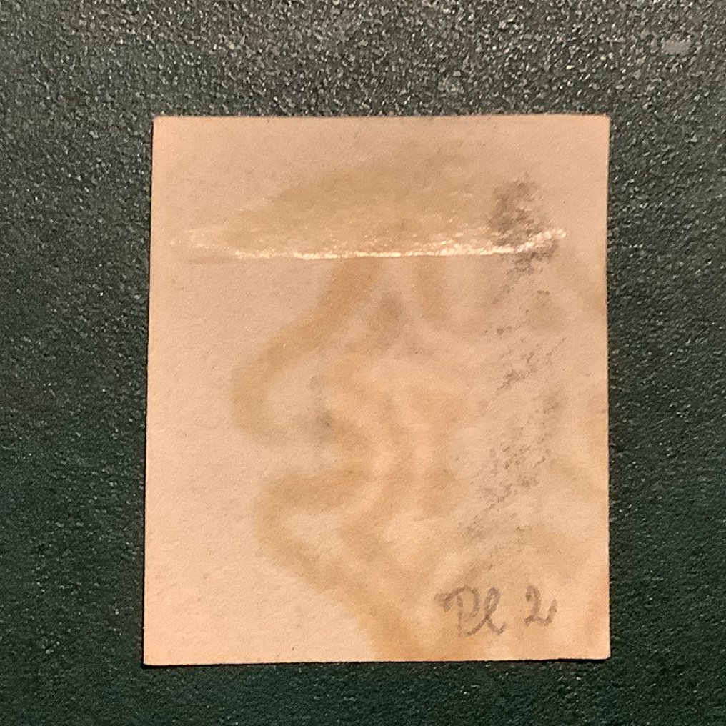 Storbritannia 1840 - Penny black Plate 2 L-I - Michel 1 #4.3