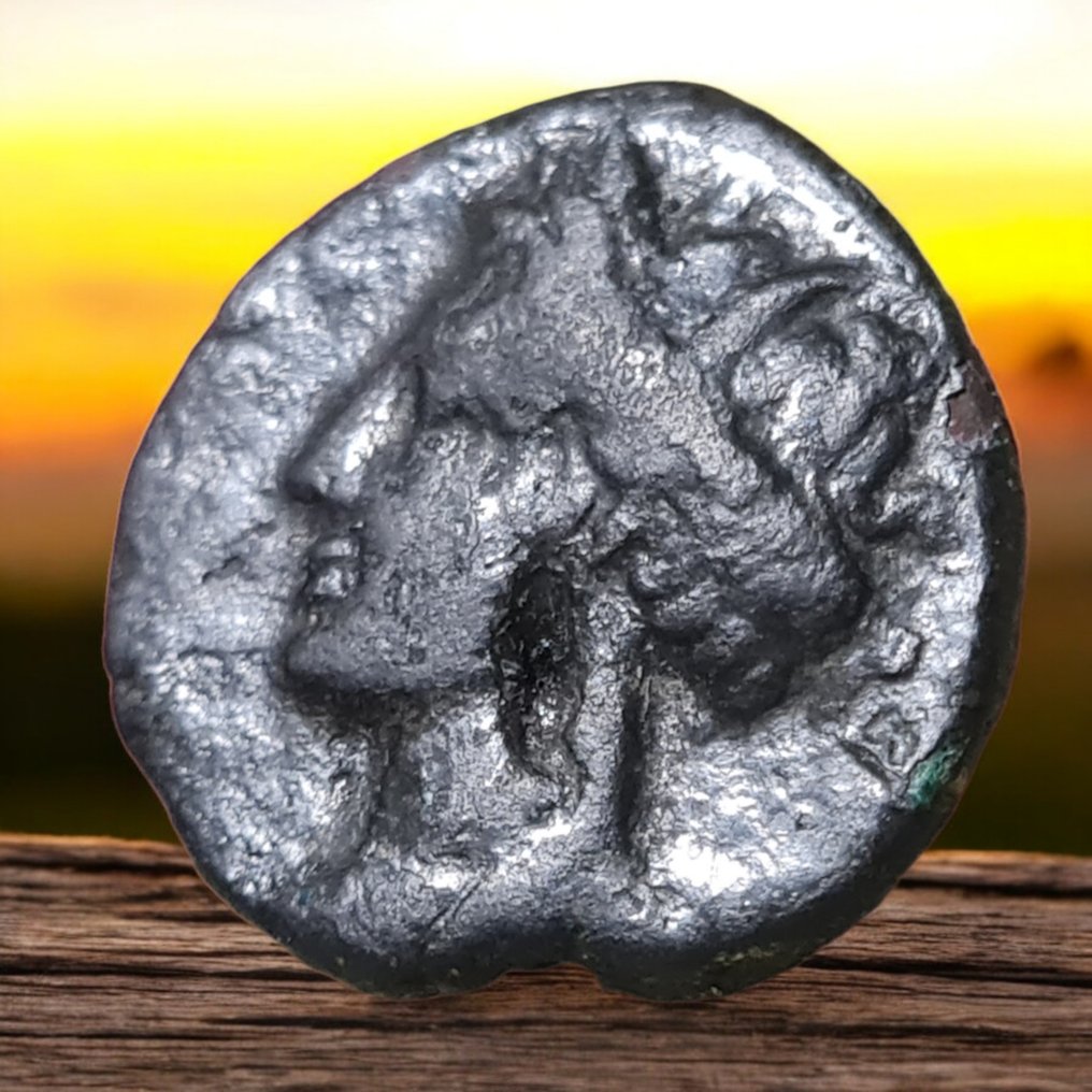 Zeugitana, Carthago. 300-264 BC. Æ (Zonder Minimumprijs) #3.2