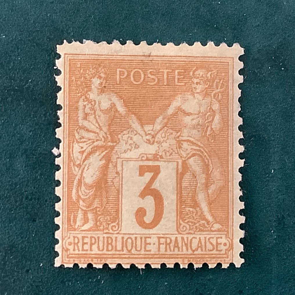 Francja 1878 - 3 centy Sage typ II - Yvert 82 #1.0