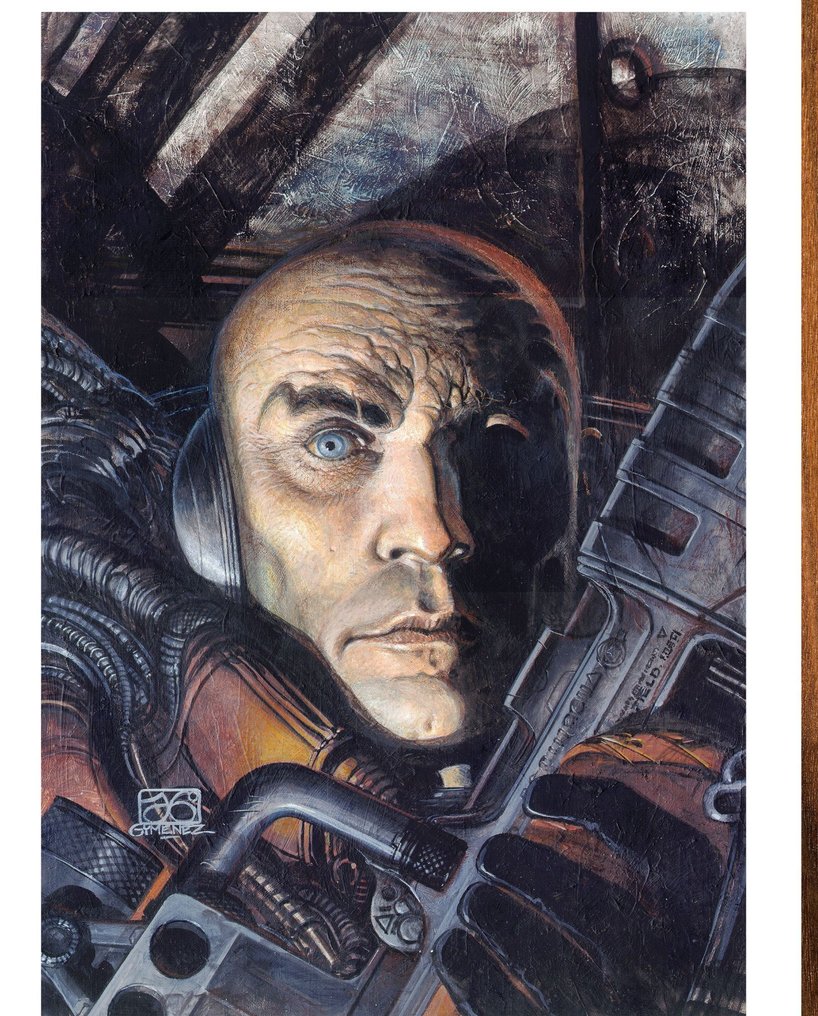Juan Giménez - 1 Fine Art Giclée - Metabaron IV - Embossed JG Legacy Edition #1.0