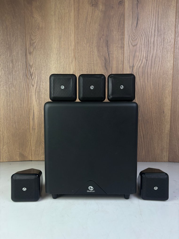 Boston - SoundWare XS + five satellites Subwoofer speaker set #1.0