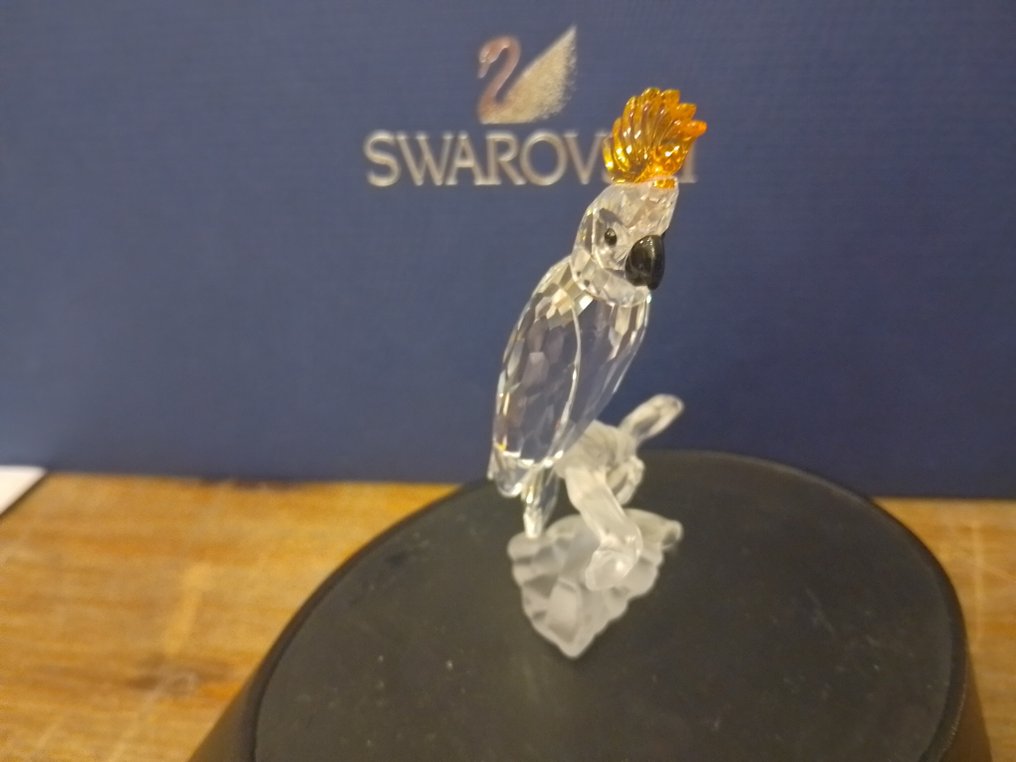 Swarovski - 雕像 - Cockatoo 261635 - boxed + certificate - 水晶 #1.0