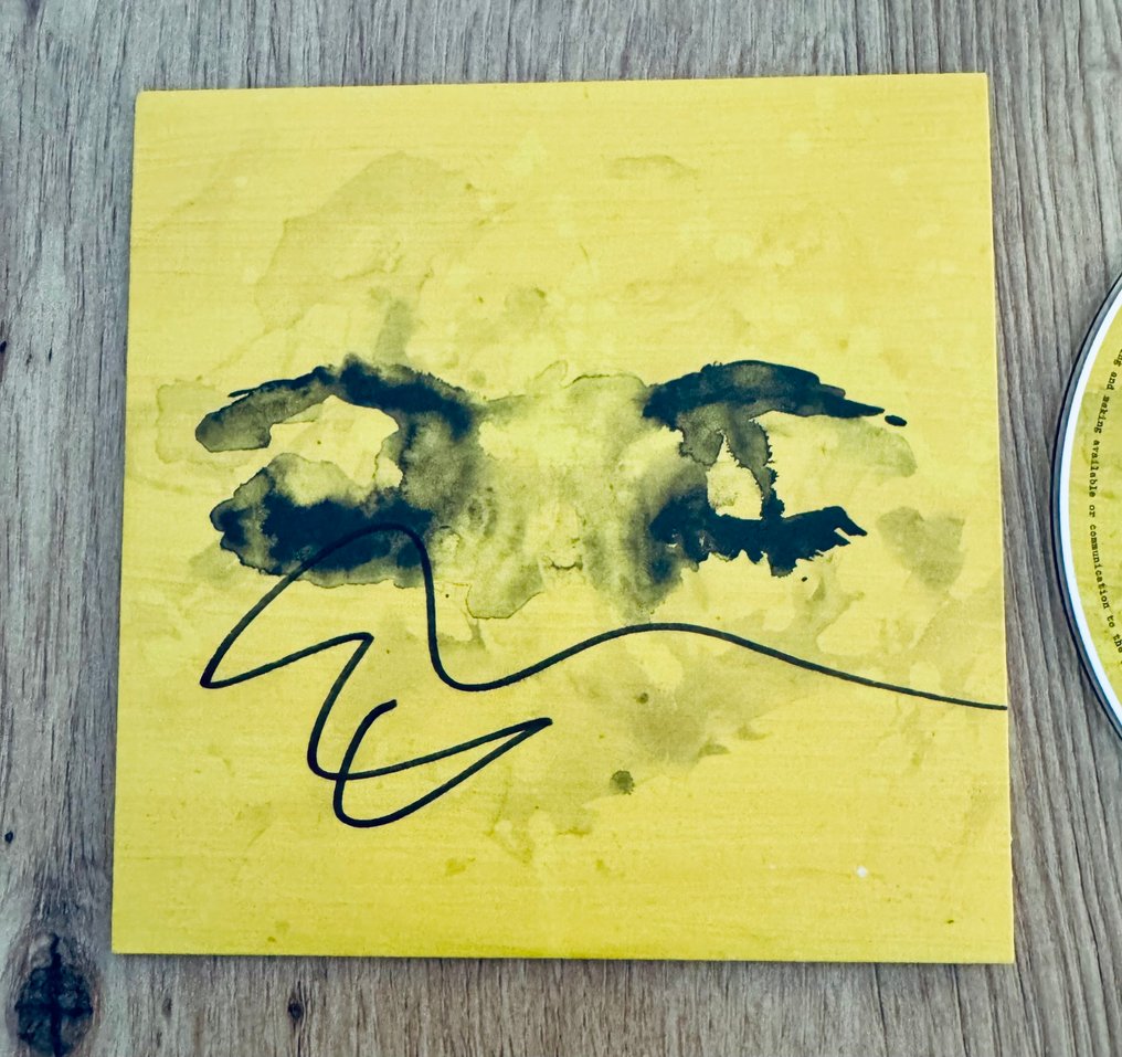 Ed Sheeran - 签名的 CD 封面《Eyes closed》/ Frame #4.3