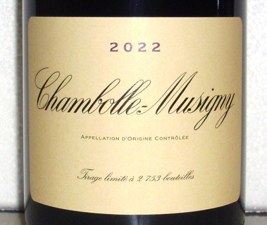 2022 Domaine de la Vougeraie - Chambolle Musigny - 2 Bottles (0.75L) #2.1